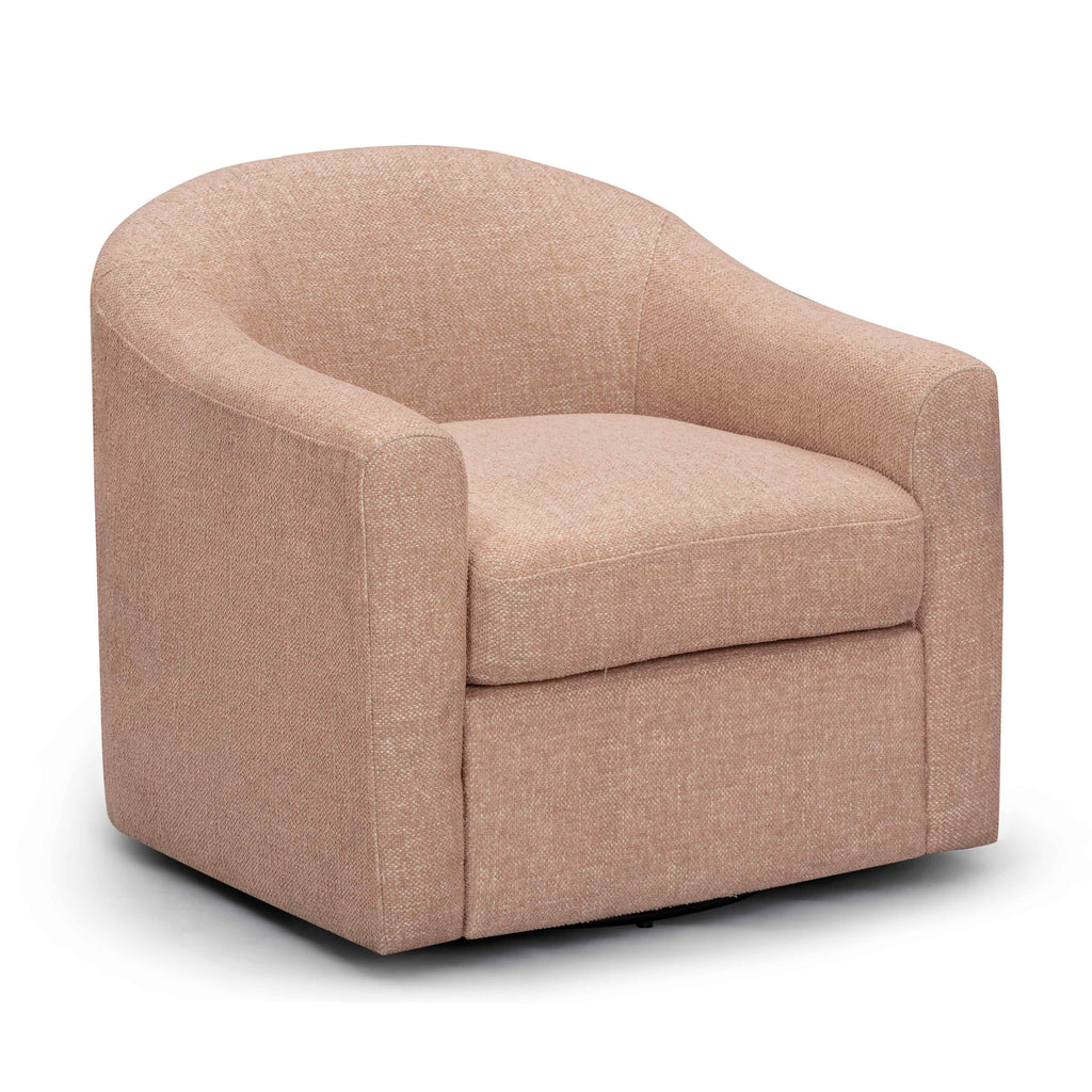 Thao Basketweave Swivel Chair