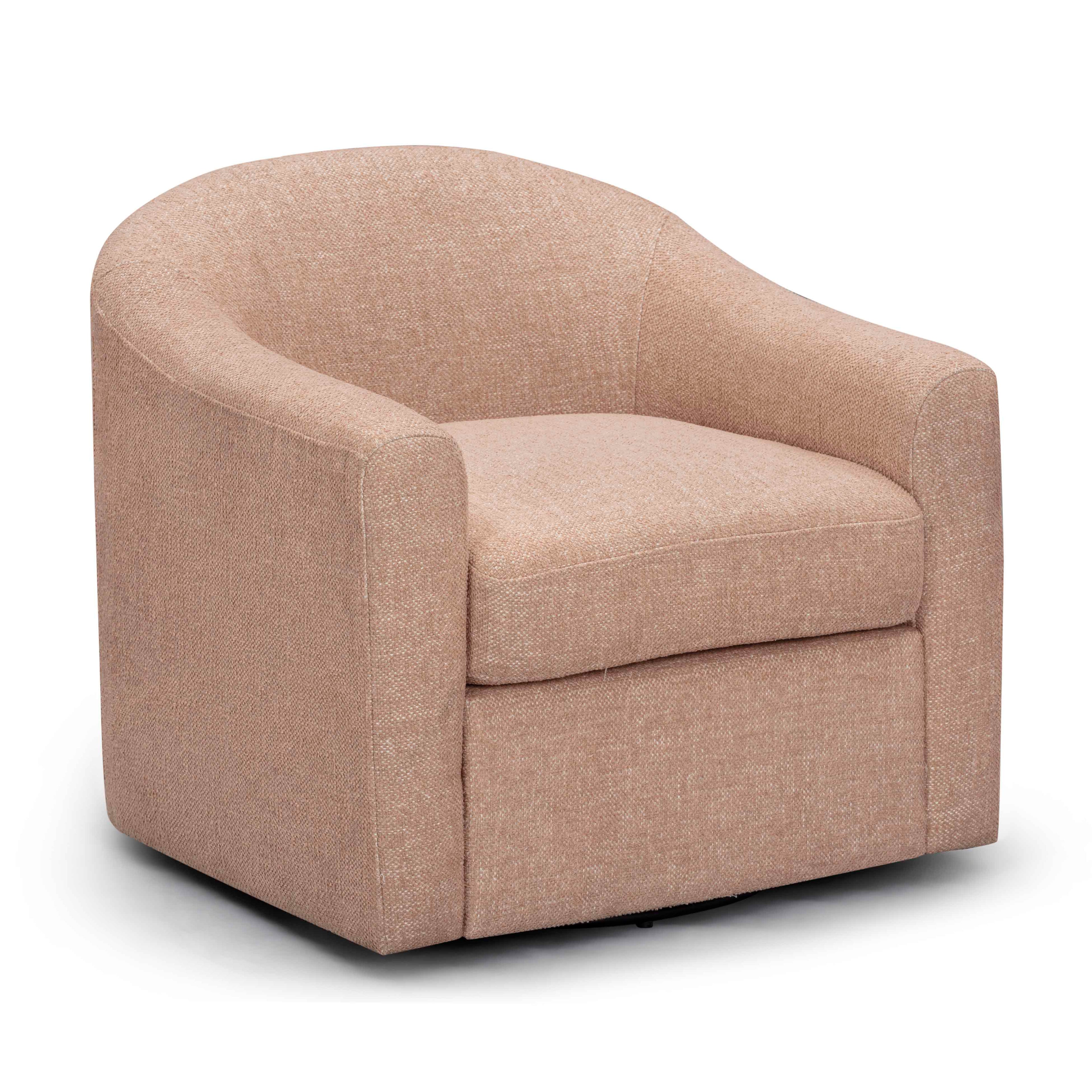 Thao Basketweave Swivel Chair