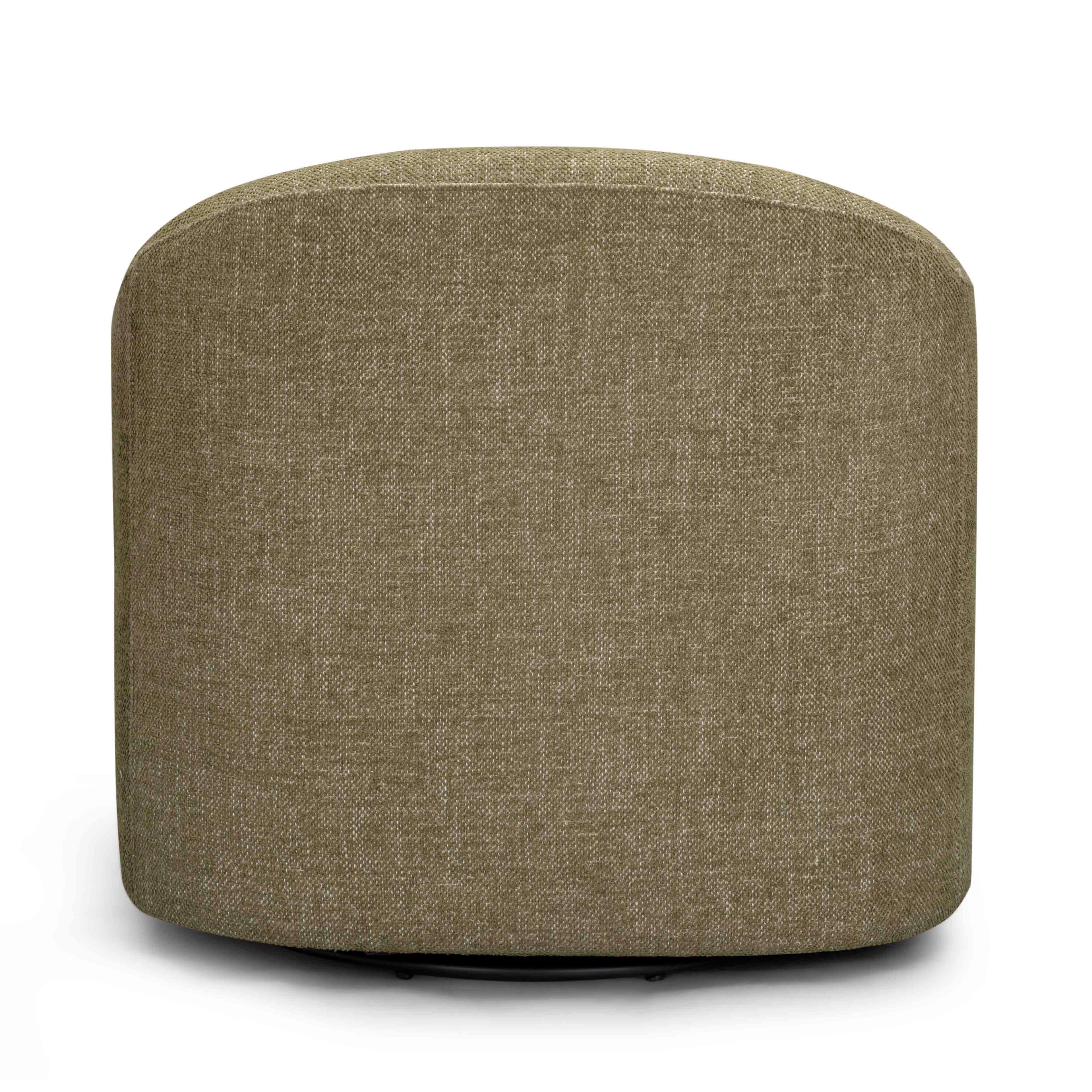 Thao Basketweave Swivel Chair