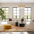 Fickle Cream Boucle Swivel Chair