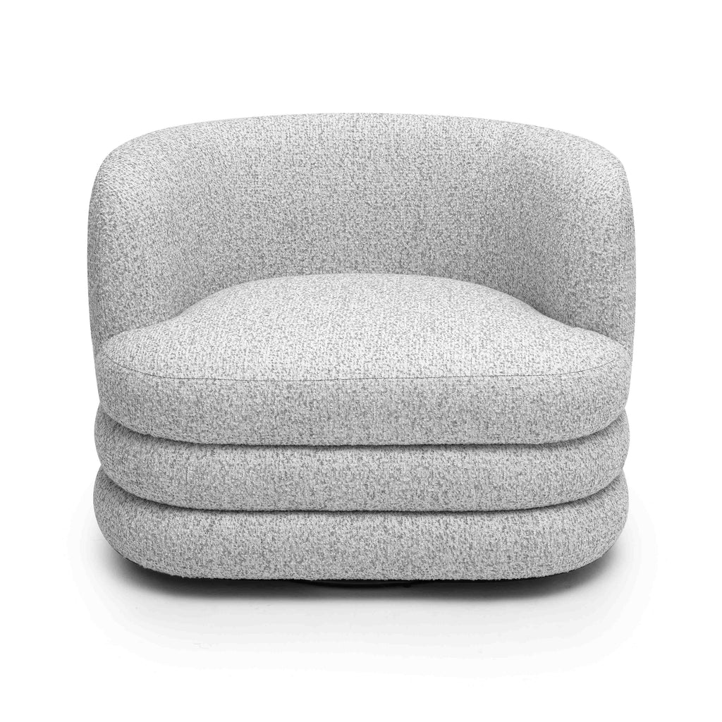 Astor Heavy Boucle Swivel Hotel Lounge Chair