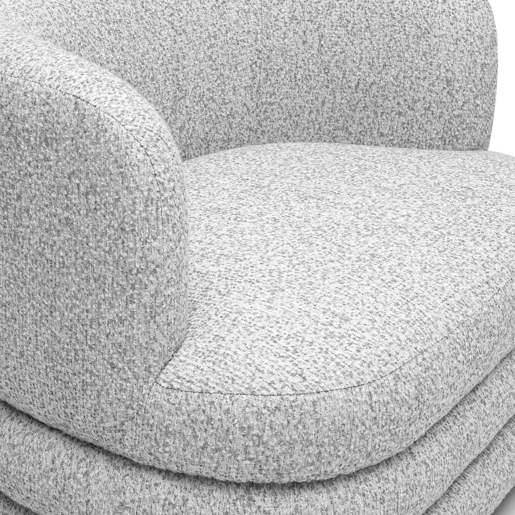 Astor Heavy Boucle Swivel Hotel Lounge Chair