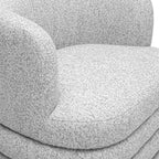 Astor Heavy Boucle Swivel Hotel Lounge Chair
