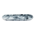 Mera Black & White Long Resin Serving Platter