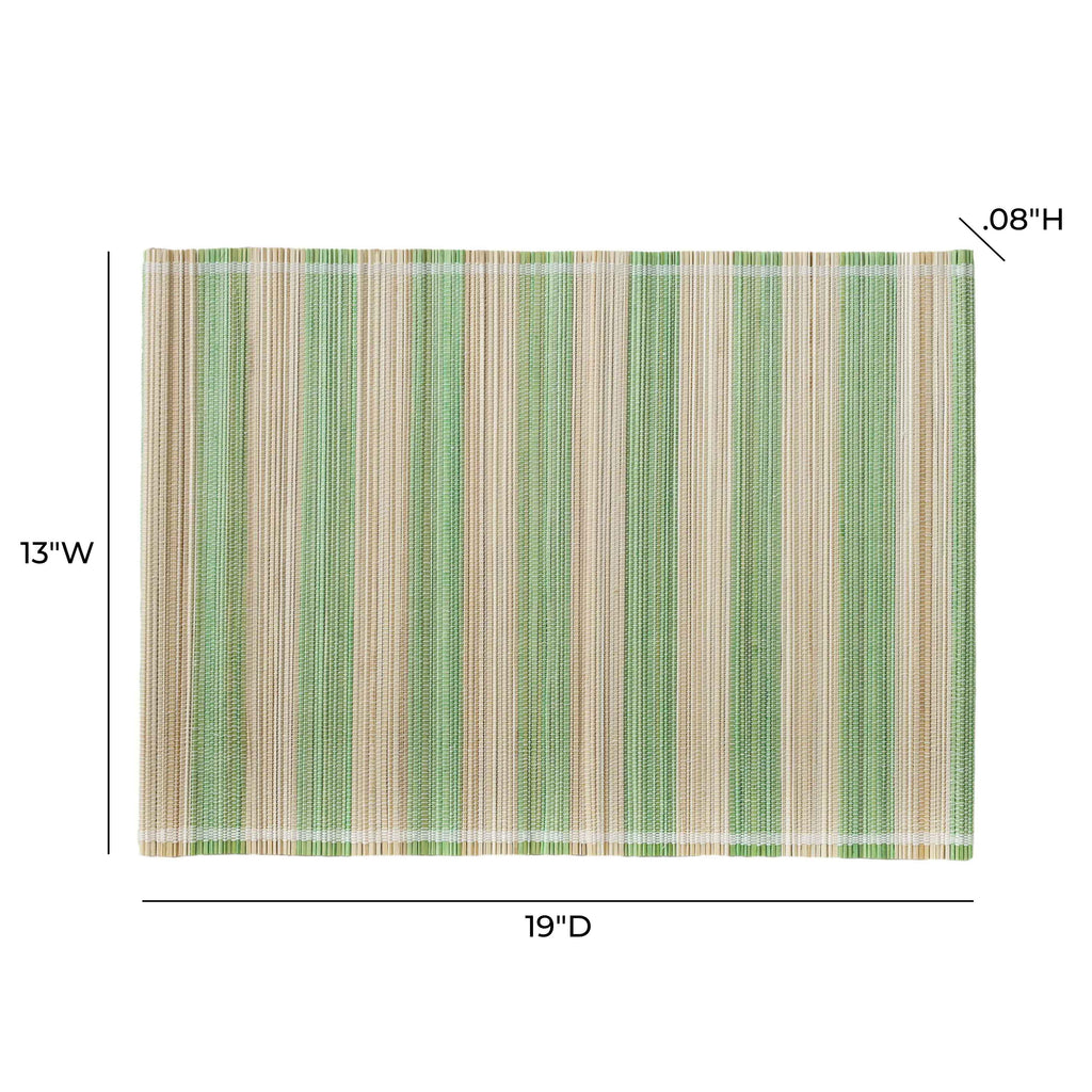 Jora Faded Bamboo Placemat - Set of 4